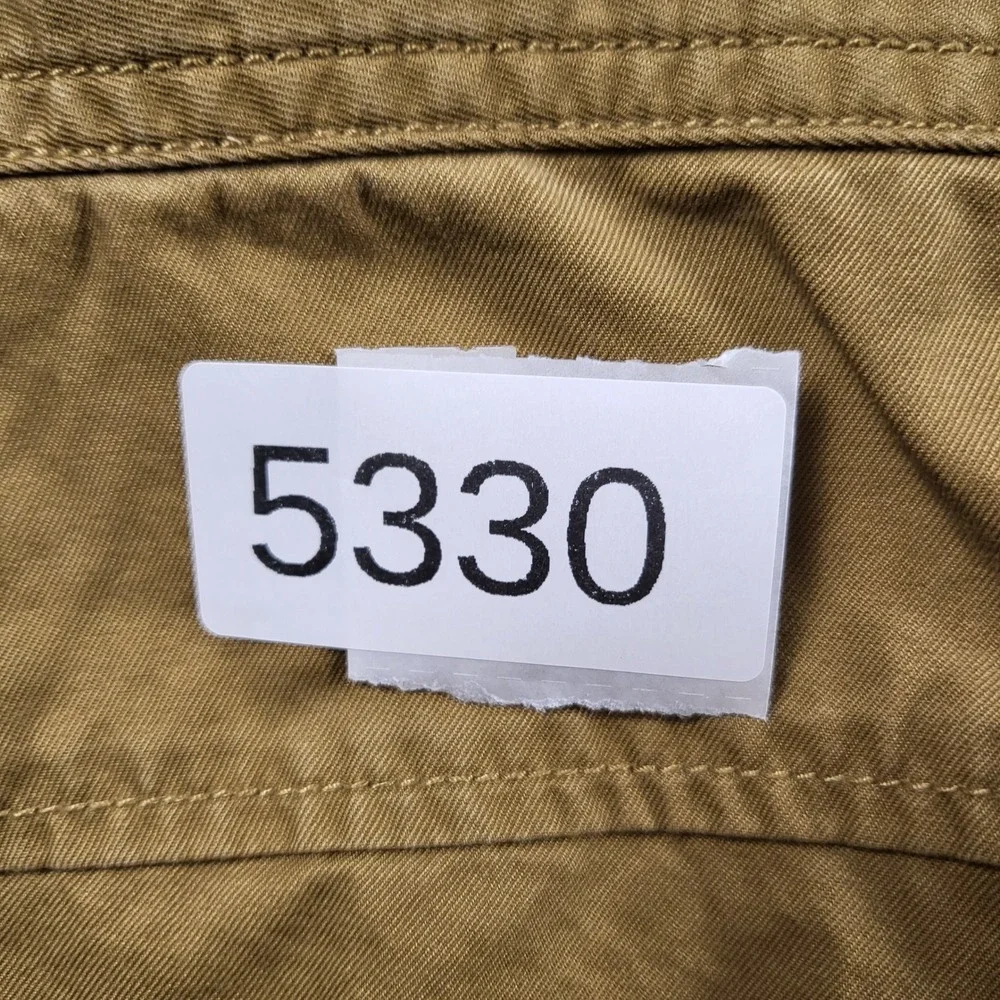 The North Face Mens Khaki Cotton Twill Hiking‎ Shorts T338 Regular Fit Size L